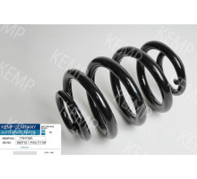 Пружина задня VW Transporter T5(прог.завивка)з утонченням  d14*20h260mm.