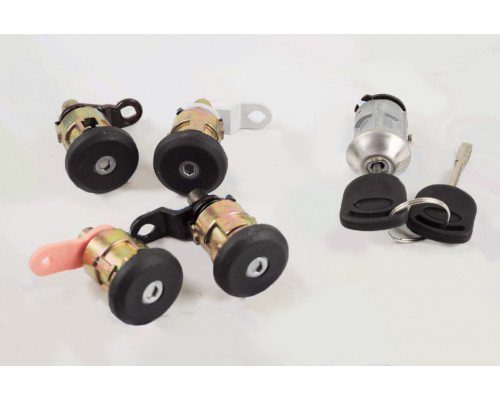 KEMP Замок двері Ford Transit 95 -- др вид (комплект 5 лич.)