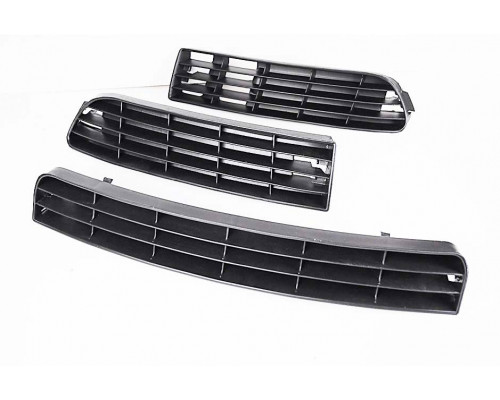 KEMP Решітка бампера нижня Audi-A6 95-97 р. комплект (3 шт.)