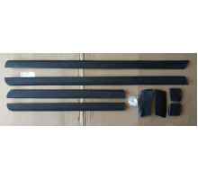 KEMP Молдинги Audi 100 A6 91-97 рр. нижні к-кт (двері+крила) 8 шт. + кліпси 4A0 853 959 01C