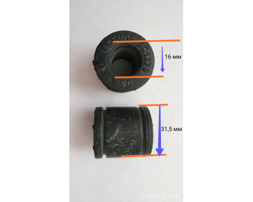 KEMP Втулка амортизатора переднього MB 609--814 (низ)