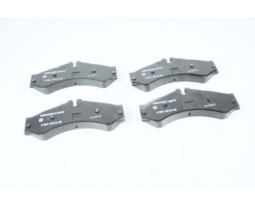 KEMP Колодки гальмівні передні задні MB Sprinter 2t 4t VW LT28-35 96