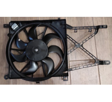 KEMP Мотор радіатора Opel Astra H 1.4-1.8 (390mm) 04 (з дифузором і реостатом) 1314556