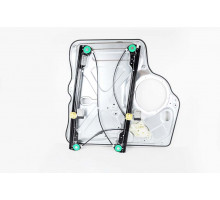 KEMP Ст/підйомник електро передній VW T-5 03- L без мотора з рамою лівий 7H0837753B