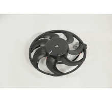 KEMP Мотор радіатора Opel Astra G Zafira A (390mm) 98 (без дифузора з реостатом) 1314453