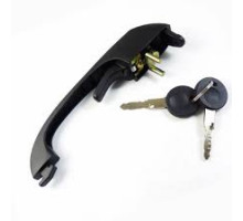 KEMP Ручка двері VW T3 81-92 рр. пер. L/R (чорна) ліва/права 251837205