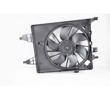 KEMP Мотор радіатора Renault Kangoo 08-с з дифузором 7701069288