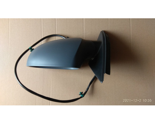 KEMP Дзеркало ліве електро з обігрівом PASSAT B6 05- (в зборі під фарбування)