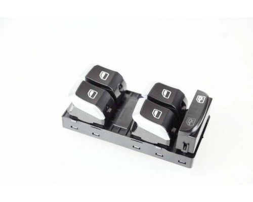 KEMP Блок управління склопідйомниками Audi A4 A5 Q5 07 (кнопки Хром)