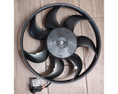 KEMP Мотор радіатора Opel Astra H Zafira B AC+ (390mm) 04-11