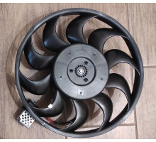 KEMP Мотор радіатора Opel Astra H Zafira B AC+ (1.3-1.9CDTi 1.6-2.0 Turbo 04-11) 24467444