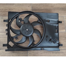 KEMP Мотор радіатора Fiat Punto 05-20 Opel Corsa 06-20 з дифузором 1341392