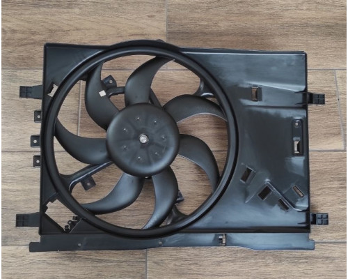 KEMP Мотор радіатора Fiat Punto 05-20 Opel Corsa 06-20 з дифузором