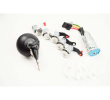 KEMP Комплект замків Renault Master (7PCS/SET) Код запчастини: 77648985, 7701471592