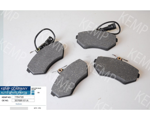 Колодки гальм передні  Audi 100 83-90, VW Passat B-3 88-90