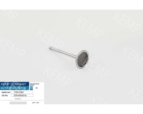 Клапан впускний VW/Audi Skoda 7mm (1 шт.)