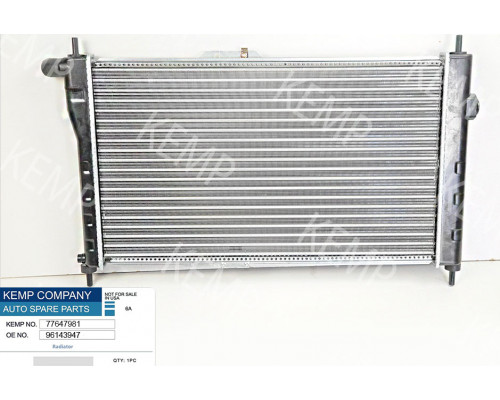 Радіатор Daewoo ESPERO 1.5-2.0 95-99  635*382