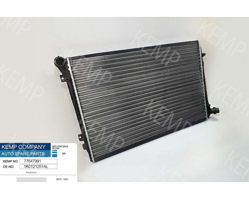 Радіатор Skoda Oktavia, VW Cadi, Golf Touran А-3  1.9-2,0 TDI 05-> 650*439