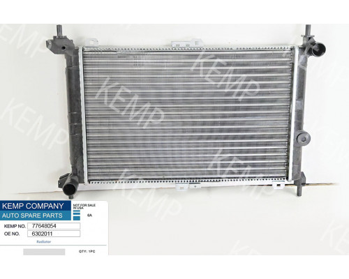 Радіатор Оpel Astra  F 1,7 TD 94-99 г. 504*349