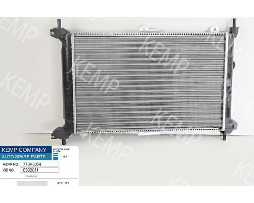 Радіатор Оpel Astra  F 1,7 TD 94-99 г. 504*349