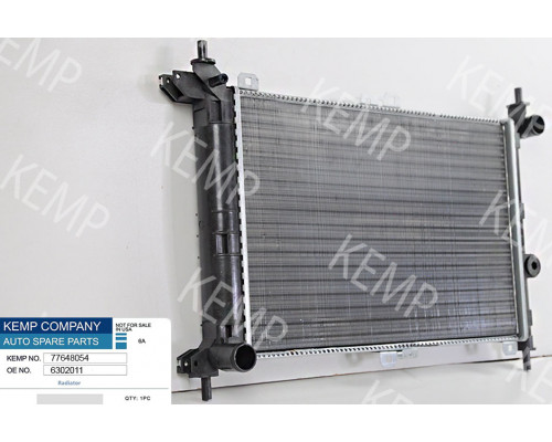 Радіатор Оpel Astra  F 1,7 TD 94-99 г. 504*349