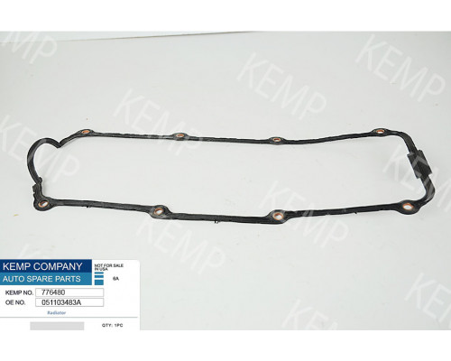 Прокладки клап криш VW Golf-2/Audi 1.6-1.8   (резин)