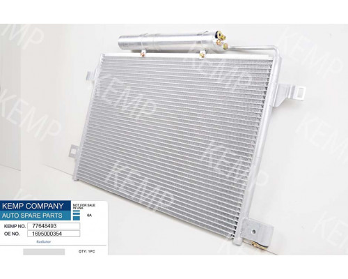 Радіатор кондиціонера Mercedes W 169 04-12  W 245  05-11  640*404