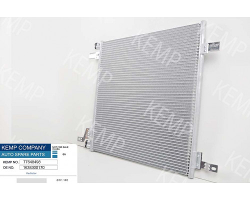 Радіатор кондиціонера Mercedes M-Class W163 ML 98-05  510*535