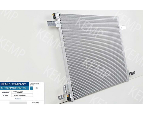 Радіатор кондиціонера Mercedes M-Class W163 ML 98-05  510*535