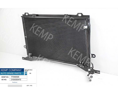 Радіатор кондиціонера Mercedes E-Class W210 TD CDI 600*319