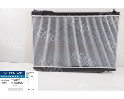 Радіатор Infiniti FX 02-08 450 x 728 x 26 mm плоскі соти