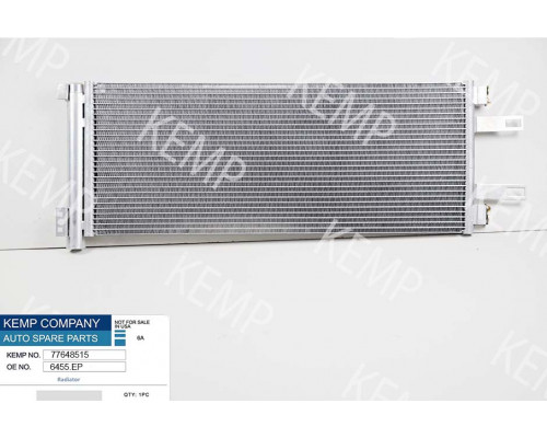 Радіатор кондиціонера Peugeot Boxer, Fiat Ducato, Citroen Jumper 06->710*292