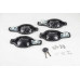 Ручка двері VW Golf 78-91,Passat -88 комплект 4шт тюнінг (піднімаємі) чорн