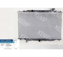 Радіатор охолодження Mazda CX-5  (17-) плоські соти