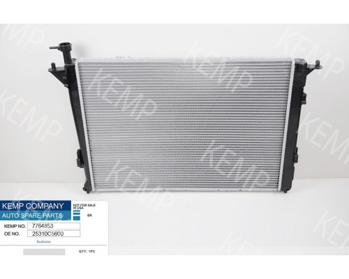 Радіатор KIA Sorento 14->670*484  плоскі соти