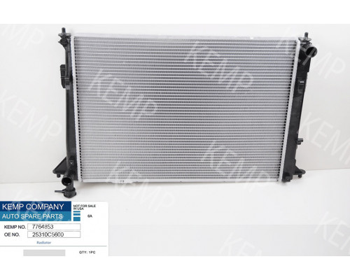 Радіатор KIA Sorento 14->670*484  плоскі соти