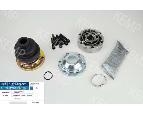 Шрус VW Caddy 3  Passat/Golf/Octavia A5 Audi A1-A3.1.2- 2.0TDI 00-> внутрішній