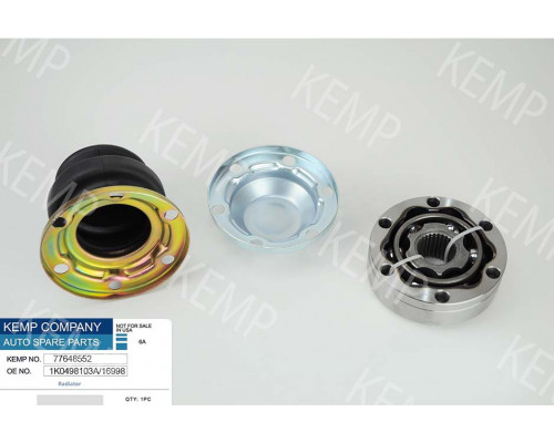 Шрус VW Caddy 3  Passat/Golf/Octavia A5 Audi A1-A3.1.2- 2.0TDI 00-> внутрішній
