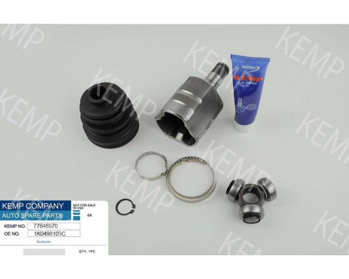 Шрус VW Caddy 3  Passat/Golf/Octavia A5 Audi A3.1.6- 2.0TFSI 00-> внутрішній