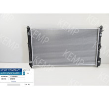 Радіатор Jeep Compas Patriot Dodge Kaliber 07->700*395 плоскі соти
