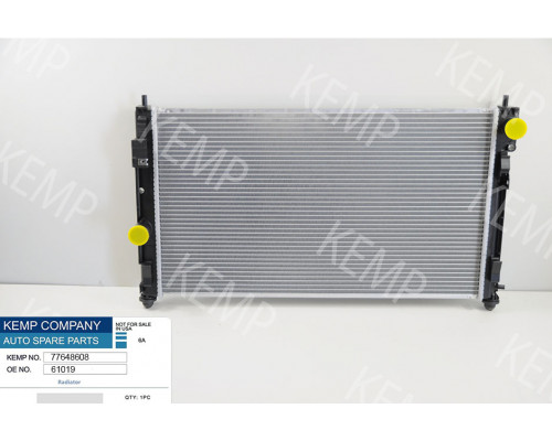 Радіатор Jeep Compas Patriot Dodge Kaliber 07->700*395 плоскі соти