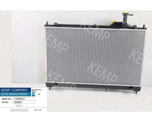 Радіатор MITSUBISHI OUTLANDER (GF0, GG0) (12-) 2,0- 2.4 i 400*686 плоскі соти
