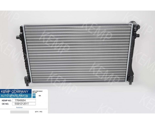 Радіатор Skoda Oktavia Fabia VW Golf 7 12->