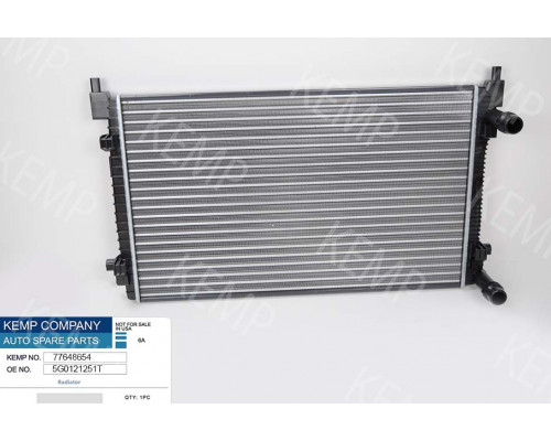 Радіатор Skoda Oktavia Fabia VW Golf 7 12->