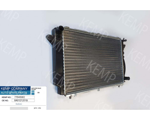 Радіатор Audi-80 91-96 2.6-2.8 AC+/- 596*409