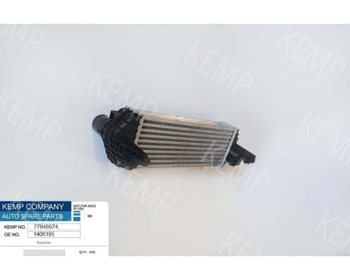 Радіатор інтеркулер Ford Connect 2006-2013 (1.8tdci)