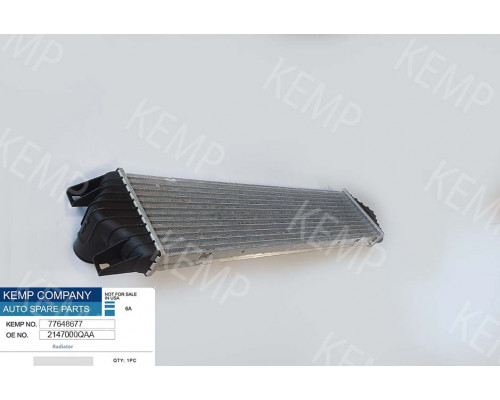 Радіатор інтеркулер Renault Master 2 Opel Movano 1.9-2.5 01-> 740*176