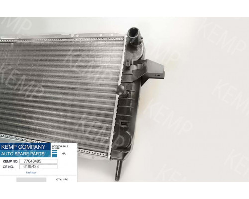 Радіатор Ford Sierra 87-93 2.0 DOHC 1.6-1.8 CVH 600*370