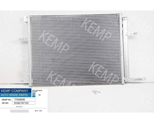 Радіатор кондиціонера Ford Fusion mk5 13- 2.5