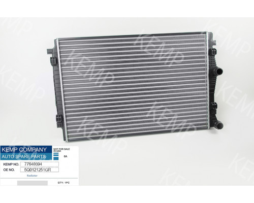 Радіатор Skoda Oktavia VW Golf 7Audi А-3 2.0 TDI 19-> 650*440 (USA)